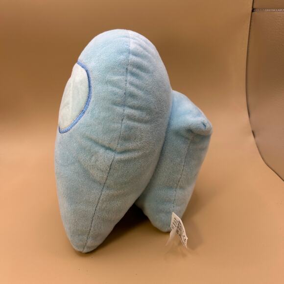 Light Blue Among Us Plush Toy 8” Crewmate Unbranded - Picture 4 of 6